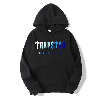 Trapstar Spordirõivaste Brändi Trükitud Spordirõivad Meestele 18 värv Sooja kaks topp sviitrid + topp sörkimine püksid