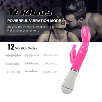 G-Spot Vaikne Võimas Dildo küülik Vibraator tupe ja Kliitori anal Stimulatsiooni naise Sex machine Mänguasjad, Toodete Erootiline täiskasvanud