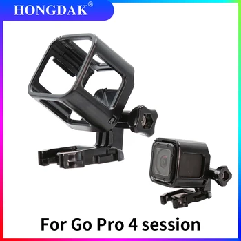HONGDAK Standard Piiride Kaitsja kaitseraam puhul GoPro Hero 4 5 Seansi Rotatsiooni Adapter Action Kaamera Tarvik