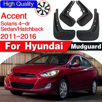 Porilauad sobib Hyundai Accent Solaris RB 2011~2016 2012 2013 2014 2015 Auto Tarvikud Mudflap Fender Auto Varuosad