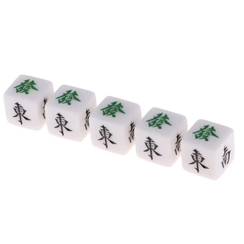 Tuule suundade Dices Set - Kagu-Loode Ida-Lääne Lähis Oma Mängu Mängides Mahjong
