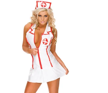 Õde Cosplay Ühtne Kostüüm Naiste Seksikas pesu Arsti Rolli Mängida Varustus Sobiks palju stiile üks suurus sobib kõigile