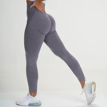 Õmblusteta Jooga Püksid Naiste Kõrge Vöökoht Energia Säärised Fitness Püksid Jõusaal Compression Kasutada Push Up Kükitama Töötab Spordi Püksid