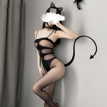 Sexy Porno Pits Naistepesu Naiste Läbipaistev Catsuit Avatud Jalgevahe Keha Sukad Seksi Pilduma Päitsed Backless Teddies Bodysuits