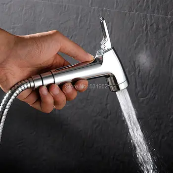 ABS Bideest Shattaf Douche Spray Kroom Hügieeniline Moslemi Wc Käes Wc Plaatimine Düüsi Sprinkler Dušš Pea Bideest