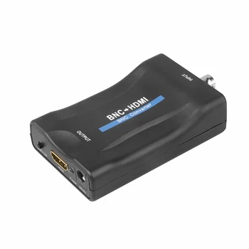 BNC HDMI Converter 1080P/720P Video Conversor DVR-Detektor, BNC-TV signaali Converter DC Power Cable