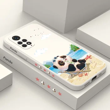 Happy Panda Telefoni Puhul Xiaomi Redmi Lisa 11 11S 11T 10 10A 10T 10S 9T 9 8 7 Pro Plus 10C 9A 9C 9T 4G 5G Kate