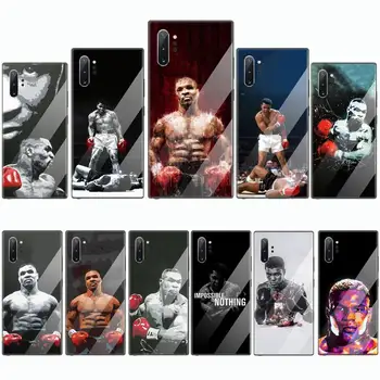 Muhammad Ali poks meister Telefoni Juhul Karastatud klaas Samsung S6 S7 serv S8 S9 S10 e pluss note8 9 10 pro