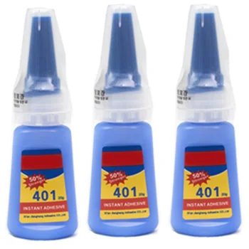 401 Super Tugevam Liim 20 ml Pudel Vahetu Kiire Liimi Multifunktsionaalne Fix Super Tugev Vedelik, Värvitu Liim Leibkonna Vidinaid