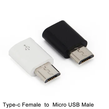 1tk Tüüp C Female Connector Micro-USB-Mees Laadimise Adapter Converter Andmete Adapter kiire mobiiltelefoni Tarvikud