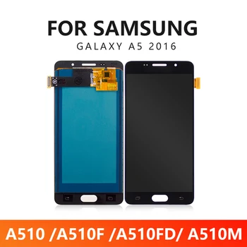100% Testimiseks Lcd Samsung Galaxy A5 2016 A510 A510F A510FD A510M Lcd Ekraan, Millel on Puutetundlik Digitizer Samsung Lcd A510