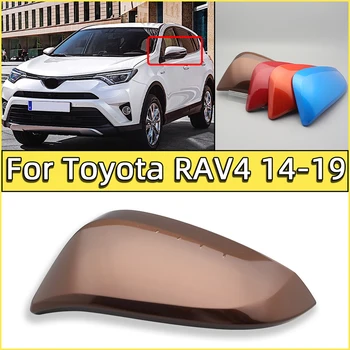 Auto/Auto Osad, Rearview Mirror Eluaseme Shell Kaas Toyota Rav4 2014 2015 2016 2017 2018 2019 Ukse Ja Tiiva Välimise Peegli Ühise Põllumajanduspoliitika Kaas