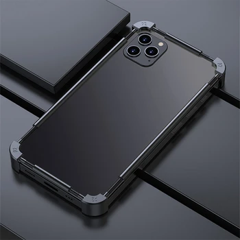 Metall Bumper Põrutuskindel Telefon Case for iPhone 13 12 Pro Max 14 Pluss 11 pro Max Metallist Raam Katta Juhul X XS MAX XR 7 8 plus Funda