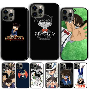 Jaapani anime, Detective Conan Telefoni Juhul Kate iPhone 14 13 12 Pro Max mini 11 Pro Max XS X-XR 5 6S 7 8 Plus SE 2020 Coque