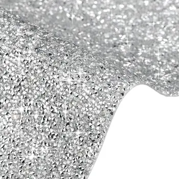 24X40Cm Bling Crystal Vaik Kive Kleebis Lehed isekleepuvad Auto Kingad, Riided Telefoni Puhul Kingitus Käsitöö Kaunistused Trimmib