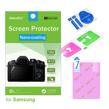 Deerekin HD Nano-kate Ekraani Kaitsekile Samsung NX3000 NX30 NX500 Smart Digitaalne Kaamera
