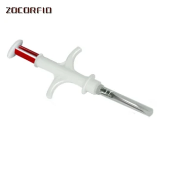 Loomade Kiip Mikrokiip, Veterinaaria Lemmiklooma Süstla/RFID süstimist süstla kasutada(ilma mängumärkides) Rfid-klaas 2.12*12mm/1.4*8mm