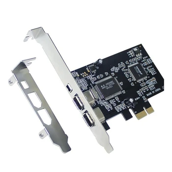 PCI-E PCI Firewire, Express Card, 1394 Kontrolleri Kaart Koos Firewire Kaabel, Video, Audio Edastamise,Jne
