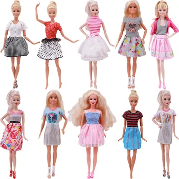 Nuku Riided Barbiees Trükitud Seelikud&Sobib Ilu Ja Mood Nukud Meie Tulevaste Põlvkondade