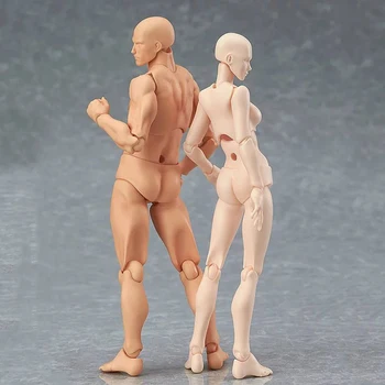 Anime Archetype Figma Ta Ta PVC Tegevus Joonis Inimese Keha Liigesed Mees Naine Väljavalitu Alasti Liikuvad Nukud 14.5 cm Mudelid Kogud