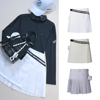 Golf Lühikesed Püksid Seelikud Naiste Slim Fit Wrap Hip Seelik Väljas Sport Skort Seelik Armas Väike Kott