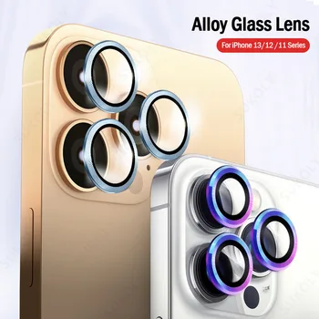 Luksus Kaamera Protector For iPhone 13 12 11 Pro Max 11 12 Pro 13 Mini Põrutuskindel Karastatud Telefon Objektiivi Protector Glass Film Kate