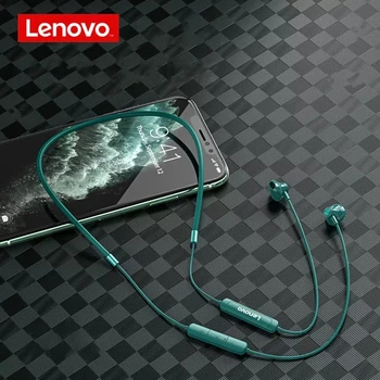 Originaal Lenovo SH1 Traadita Kõrvaklapid 5.0 Bluetooth Peakomplekt IPX5 Veekindel Kaelus Earbuds Sport Kõrvaklapid Koos Mikrofoniga